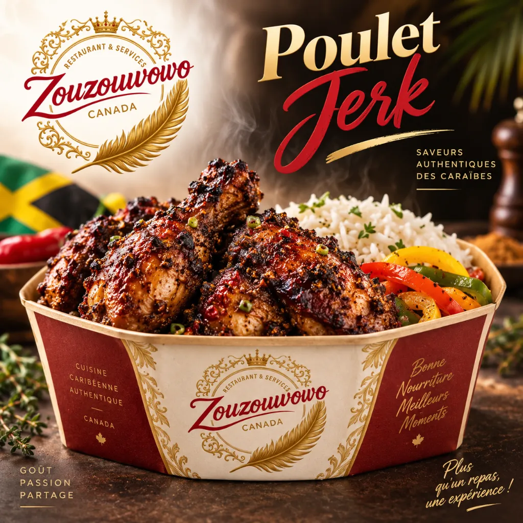 Poulet Jerk (Individuel)