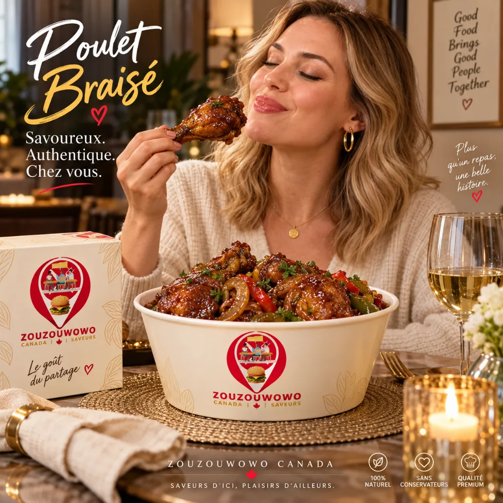 Poulet Braisé (Individuel)