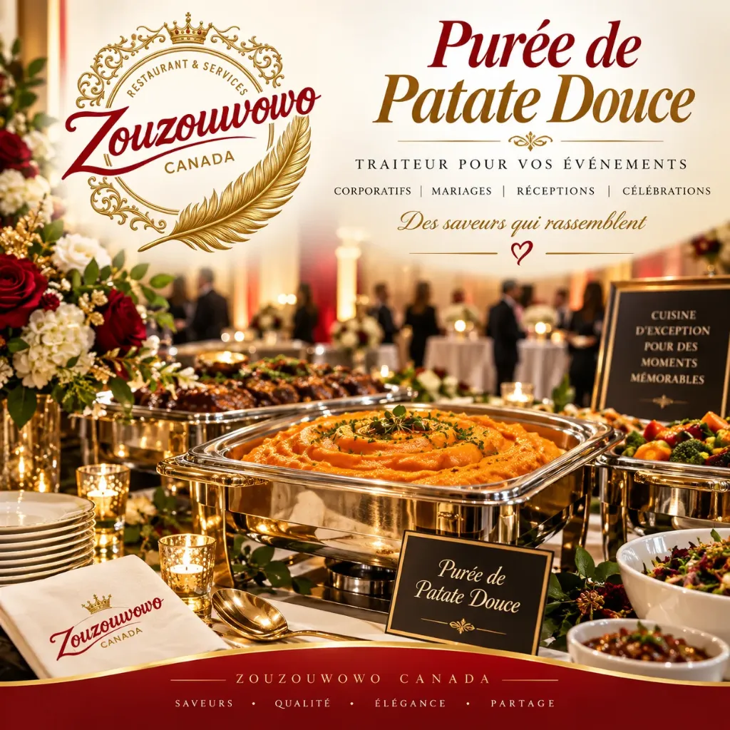 Purée de Patate Douce