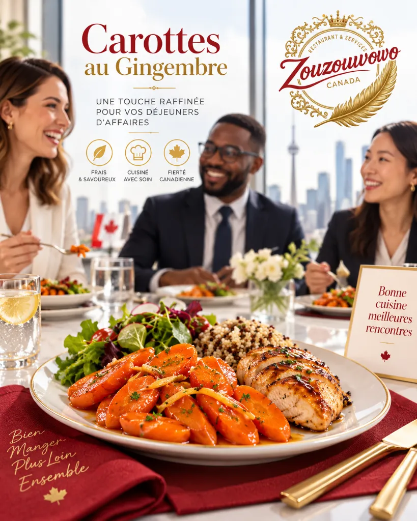 Carottes au Gingembre