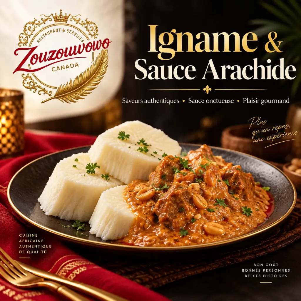 Igname & Sauce Arachide